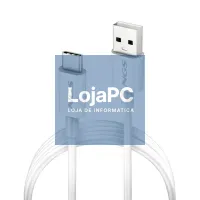 NGS CABO CARGA RAPIDA USB-A A USB-C 1M BRANCO — imagem 2