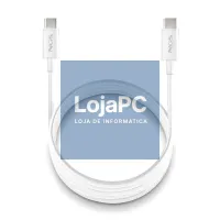 NGS CABO CARGA RAPIDA USB-C A USB-C 1M BRANCO — imagem 1