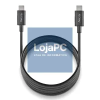NGS CABO CARGA RAPIDA USB-C A USB-C 1M PRETO — imagem 1