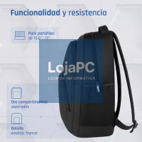 iggual Mochila portátil 15.6-17 Everyday Use preta — imagem 3