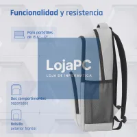 iggual Mochila portátil 15.6-17 Everyday Use cinzento — imagem 3