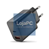 NGS CARREGADOR GAN ULTRARAPIDO 20W USB-C+ USB-A — imagem 1