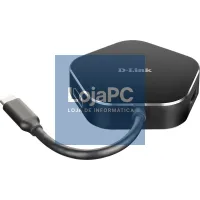 D-Link DUB-M420 Hub USB-C 4en1 HDMI/2USB 3.0/USB-C — imagem 3