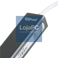 iggual Hub USB-A 3 portas USB 3.0 + RJ45 Gigabit — imagem 3