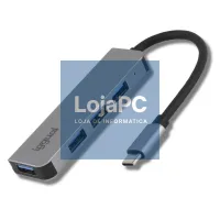 iggual Hub USB 3.0 tipo C x 4 portas USB-A 3.0 — imagem 1