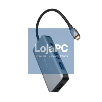 Nanocable Hub USB-C 3xUSB3.0+USB-C+USB-C PD 15cm — imagem 1