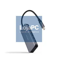 Nanocable HUB USB-C/M a 3xUSB-C/H ALUMÍNIO 10 cm — imagem 3