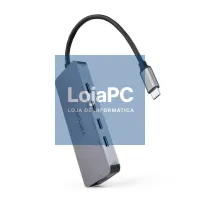 Nanocable HUB USB-C/M a 4xUSB-C/H + USB-C PD 100W — imagem 3
