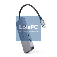 Nanocable HUB USB-C/M a 4xUSB-C/H + USB-C PD 100W — imagem 1