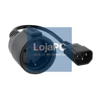 Nanocable Cabo Adaptador C14-M a CEE7-H, 50cm — imagem 2