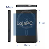 EWENT POWERBANK SLIM 5000mAh MagSafe PD 20W — imagem 2