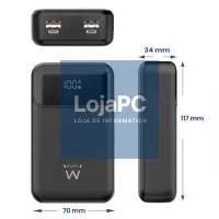 EWENT POWERBANK 65W, 20000mAh CARGA RÁPIDA — imagem 2