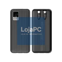 Coolbox PowerBank DP10 10000MAH LCD Preto Carg Ráp — imagem 1