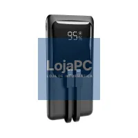 Gembird Powerbank com cabos 20W 10000mAh — imagem 1