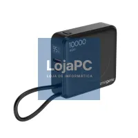 Gembird Powerbank sem fios 10000 mAh Preto — imagem 1