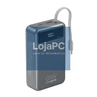 Gembird Powerbank 65 W c/cabo 20000 mAh — imagem 1
