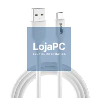 iggual cabo USB-A/USB-C 100 cm branco — imagem 1