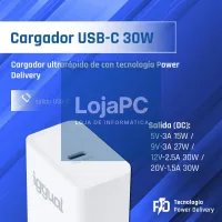 iggual Carregador rápido de parede USB PD tipo C 30W — imagem 3