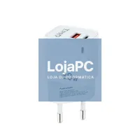 Tooq Carregador parede USB-C/PD+USB-A/QC 20W — imagem 1