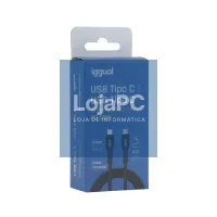 iggual Cabo USB-C a tipo C 60W 3A 100 cm trenzado — imagem 5