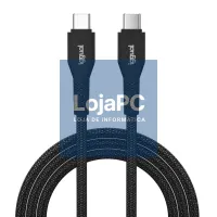 iggual Cabo USB-C a tipo C 60W 3A 100 cm trenzado — imagem 1