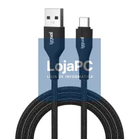 iggual Cabo USB-A a tipo C 3A 100 cm trenzado — imagem 1