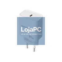 Nanocable Carregador parede USB-C PD 20W Branco — imagem 1