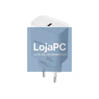 Nanocable Carregador parede USB-C PD 30W Branco — imagem 1