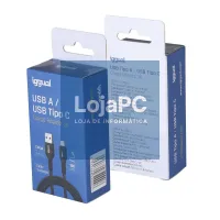 iggual Cabo USB-A a tipo C 3A 180 cm trenzado — imagem 3