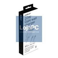 Celly Carregador Gan 1C 20w+ C A Light + Cabo — imagem 5