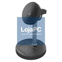 Aisens Carregador sem fios USBC 15W 3 en 1 Preto — imagem 1