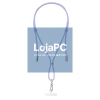 Intenso Lanyard Cabo USB-C > C 1,65 m Lila — imagem 1