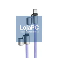 Intenso Lanyard Cabo USB-C > C 1,65 m Lila — imagem 3