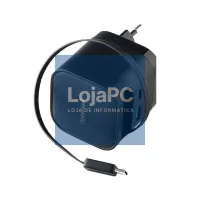 Intenso Carregador GaN W65ACIC retráctil Preto — imagem 1