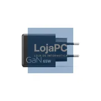 Lenovo Carregador Dual USB-C 65W Preto — imagem 1