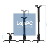 Tooq PJ2012T-B Suporte Proy Univ /Tecto Incli N — imagem 2