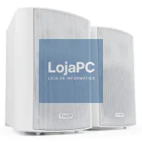 Tooq TQOWS-01W Colunas Parede Pizarra Dig.2x30W — imagem 1