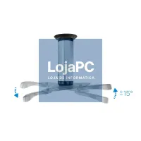 Tooq PJ1010TN-S Suporte Projector Tecto Prateado — imagem 5