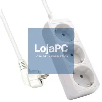 Ewent Ew3958 Extensão 3 tomadas Branco — imagem 1