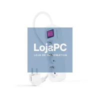 Nanocable Extensão 3 Tomadas Interruptor Branco — imagem 1