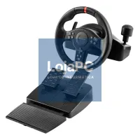 MARS GAMING Volante Simulación Carreras Preto — imagem 1