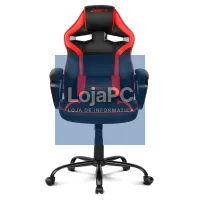 Drift Cadeira Gaming DR50 Preto/ Vermelho — imagem 1