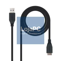 Nanocable Cabo USB 3.0 Tipo A/macho-MicroUsb/B 2m — imagem 1