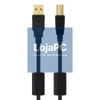 Nanocable Cabo USB 2.0 Impressora Ferrita 5 M — imagem 3