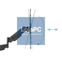 Tooq LP2355TN-B Suporte de parede Gir/Inc 23-35" 3piv — imagem 3