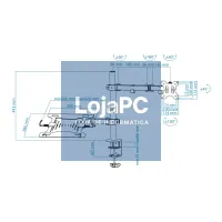 Tooq DB1200TN-B Suporte de mesa monitor/portátil — imagem 3