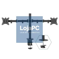 iggual SPM02 Suporte pinza mesa 2 monitores 17-32" — imagem 1