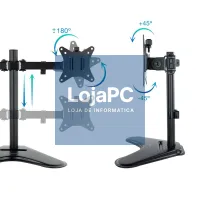 Tooq Suporte de mesa DB1702TN-B 2 brazos 17-32" — imagem 2