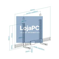 Tooq Suporte Barra Som para TV Multinstalación — imagem 3