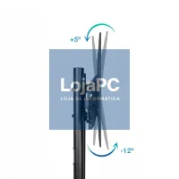 Tooq FS1170M-B Suporte de chão rodas Ramsés 37"-70" — imagem 3